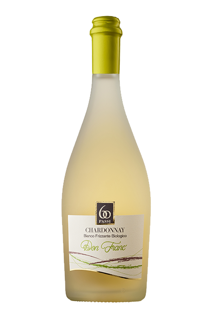 Ladogana - DON FRANC' Puglia IGT Chardonnay 2022 Bio Frizzante linea 60passi